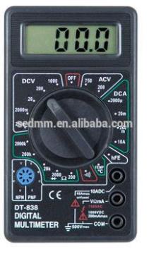 2017manumal measurement hot sell DT-838 digital multimeter