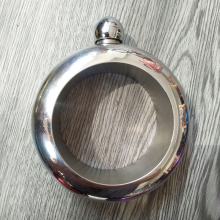 Personalized Drink Bangle Bracelet with Stainless Steel Hip Flask Design