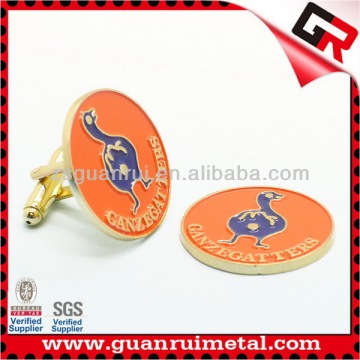 Promotional Hot Sale souvenir cufflinks