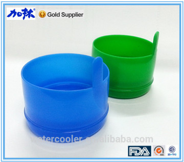 Non-spill bottle cap/lid/closure for 5 gallon water bottle