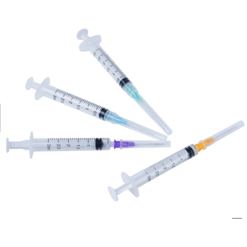 3cc Syringe Luer Lock Penggunaan Medis Dengan Jarum