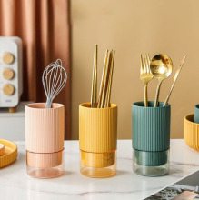 Nordic Ceramic Chopstick Cutter and Cutlery Box