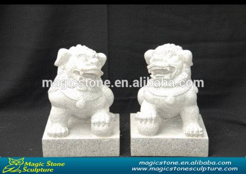 large outdoor foo dog statues