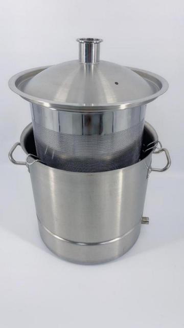 Commercial stainless steel barrel set