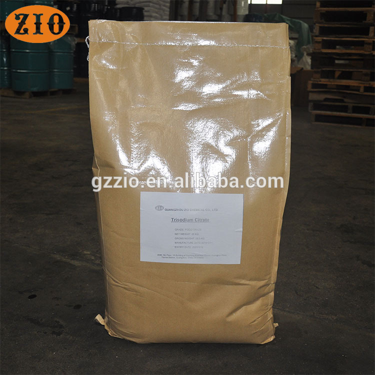 High quality BP food grade sodium citrate dihydrate stabilizer powder in bulk price