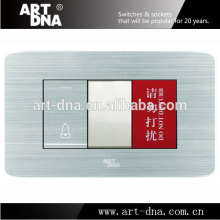 UK Standard A89 Doorbell Switch with No Not Disturb Indicator