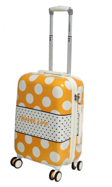 Cute Color PC Luggage Set with Aluminum Tube