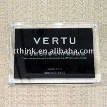 authorization token plastic sign