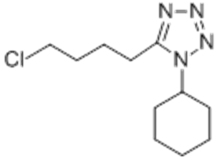1H-Tetrazole,5-(4-chlorobutyl)-1-cyclohexyl- CAS 73963-42-5