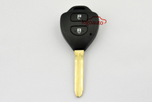 434 mhz 2 button remote key shell for Toyota Carolla remote key shell
