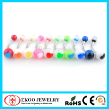 UV Sweet Heart Belly Ring