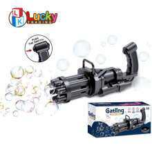 Summer Toys: Automatic Gatling Bubble Machine for Kids - A Fun Soap Water Bubble Maker Gift