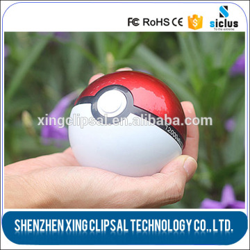 12000mah magic ball pokemon go charger power bank pokeball power bank