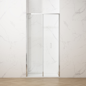 Alcove Shower Enclosure Bifold Inner Sliding Door