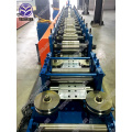 Storage shelf upright pillar roll forming machine