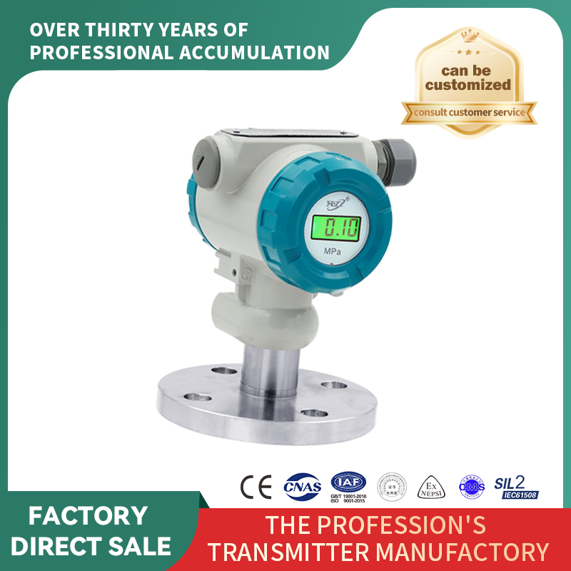 Transmițător de presiune din silicon difuz cu o singură flanșă