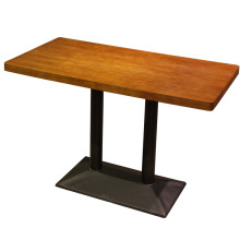Custom Solid Wood Laminated MDF Rectangular Modern Dining Tables