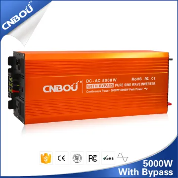 60HZ 24V 220V 5000W wind inverter with bypass