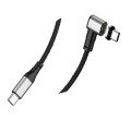 5A Usb Type-C 100W Elbow Magnet Charging Cable