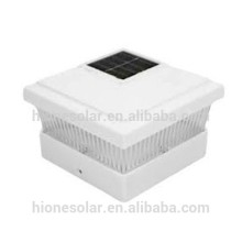 high lumen white solar post cap lights