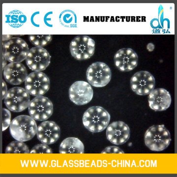 Borosilicate raw material micron glass beads for grinding