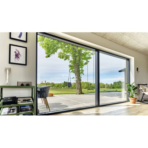 fixed aluminum windows commercial Windows aluminum fixed French style window Factory