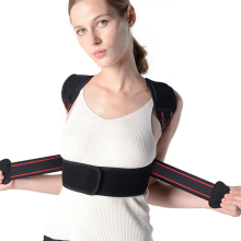 Shoulder elastic humpback correction belt