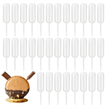 4ml Plastic Pipettes Squeeze Transfer Pipettes for Chocolate Strawberries Cupcakes