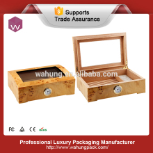Hot Sales Cedar Wooden Cigar Box with high quality