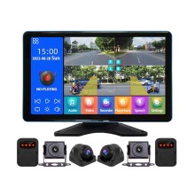 10.1 inch vehicle monitor system Pedestrian Alarm