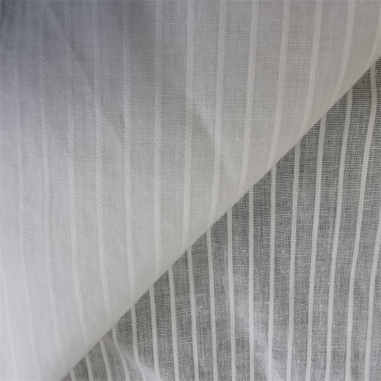 Striped Pattern Dobby Fabric