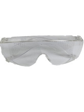 Plastic goggles protect your eyes