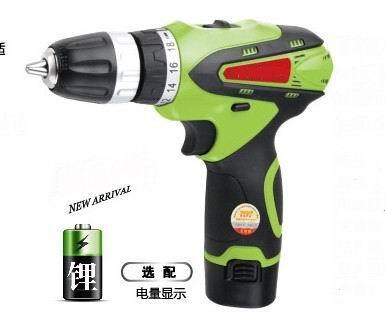 12V twee snelheden cordless drill