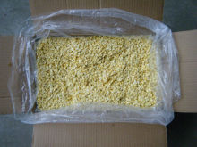 dehydrated apple dice, dried apple dice with high or low moisture