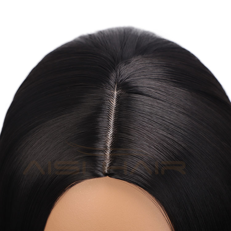 Fiber Short Black Hair Wigs For Women Heat Resistant Synthetic Party Cosplay Straight  Bob Hairstyle Wigs