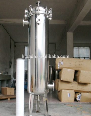 Stainless PP Filter Cartridge Housing Pre-filtration Bag Filter System