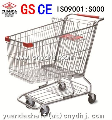 floding supermarket basket shopping cart (trolley)