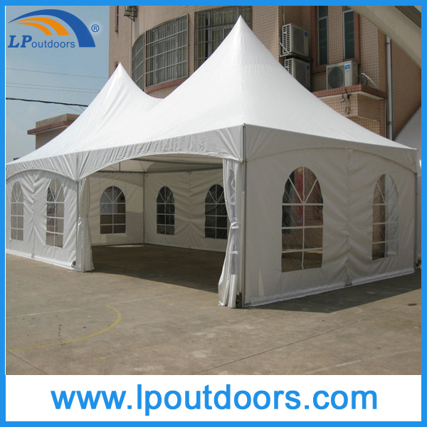 6X12m Double Peak Cheap Carport Gazbeo Pagoda Tent