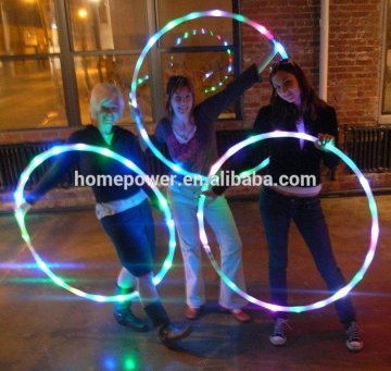 Wholesale led flashing hula hoop