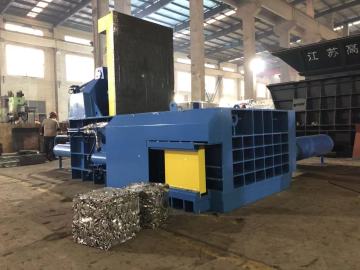 Metal Recycling Aluminum Steel Copper Wire Baler Machine