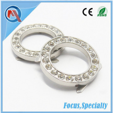 High Quality Diamond Metal Ornament Logo For Bag