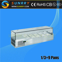 Pizza Preparation Table Salad Bar Restaurant Equipment (SY-RST9GN SUNRRY)