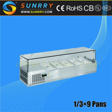 Pizza Preparation Table Salad Bar Restaurant Equipment (SY-RST9GN SUNRRY)