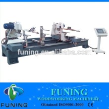 double end miter cutting saw for wood