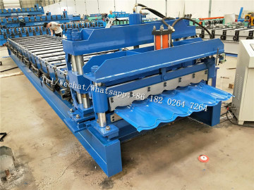 High Accuracy Step Roof Panel Roll Forming Machine
