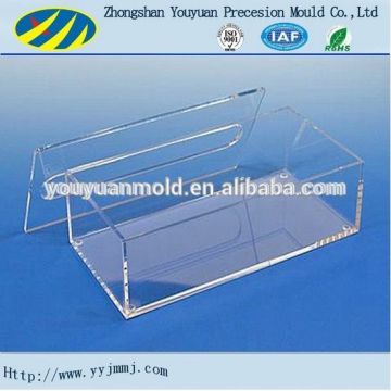 rectangular clear mold acrylic box