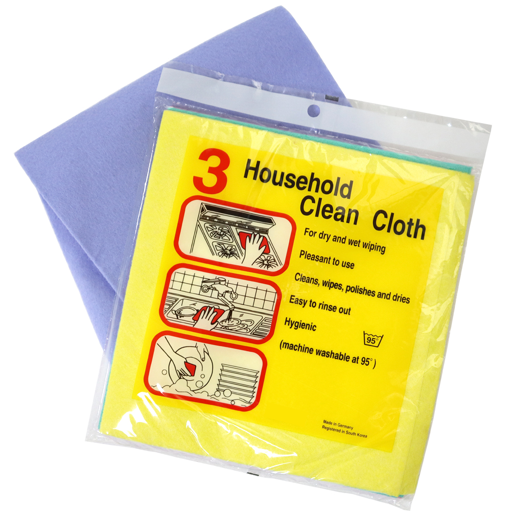 Wholesale germany style non woven kitchen wipe dish cloth super absorbent cleaning cloth