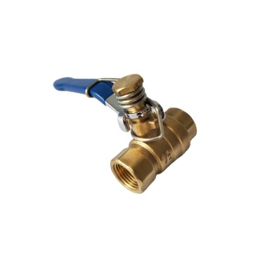Brass Spring Return Ball Valve with Deadman Handle: Self-Closing Valve Solution