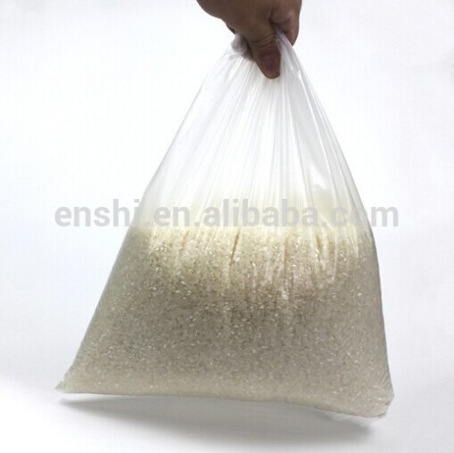 HDPE supermarket food bags on roll for shopping use