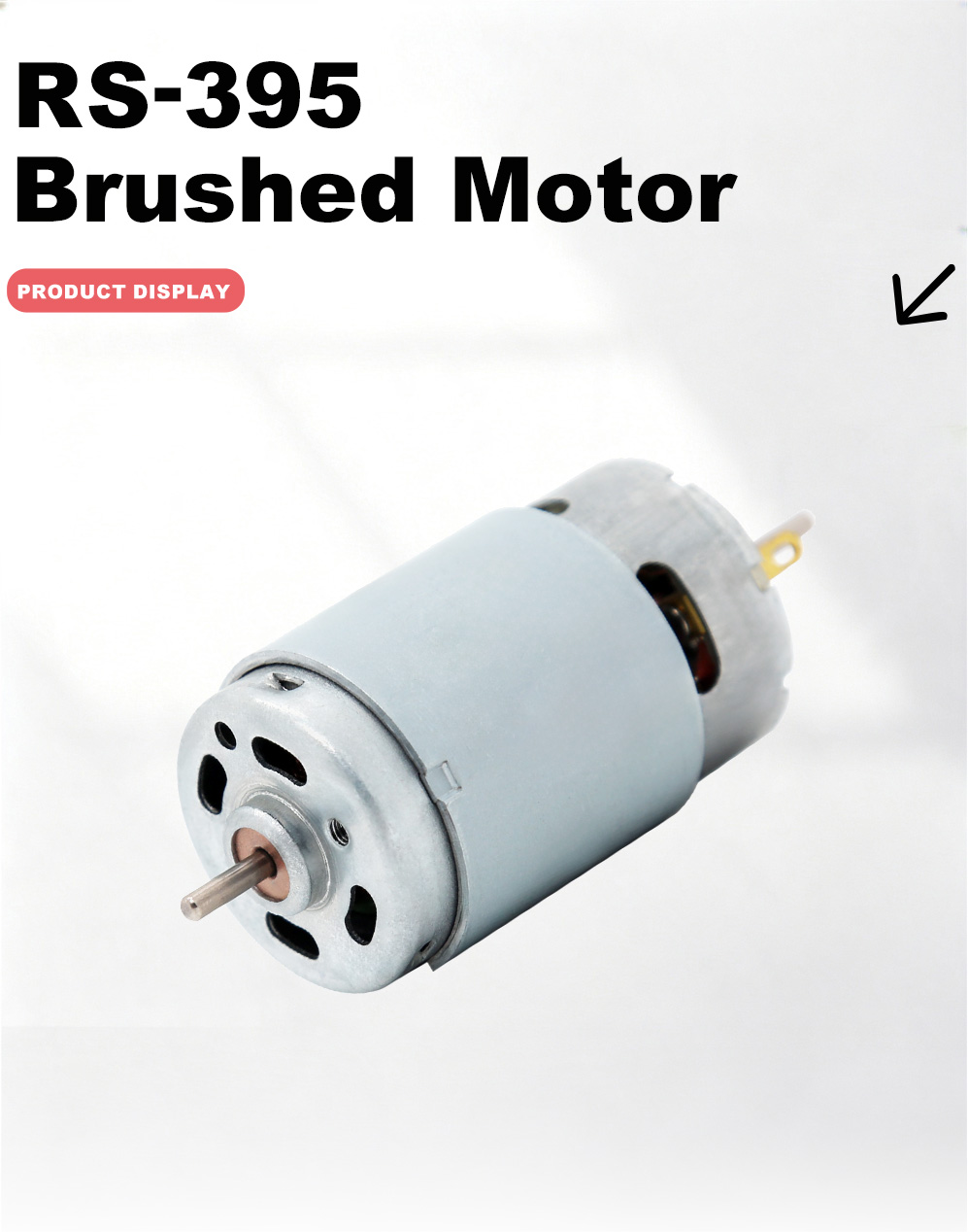 395 Brushed DC Motor-2x 395 Brushed DC Motor-2x